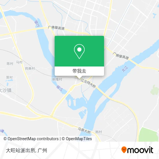 大旺站派出所地图