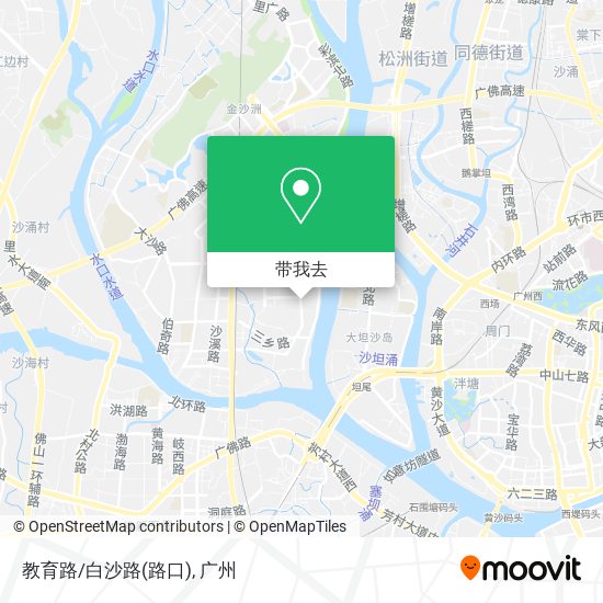 教育路/白沙路(路口)地图