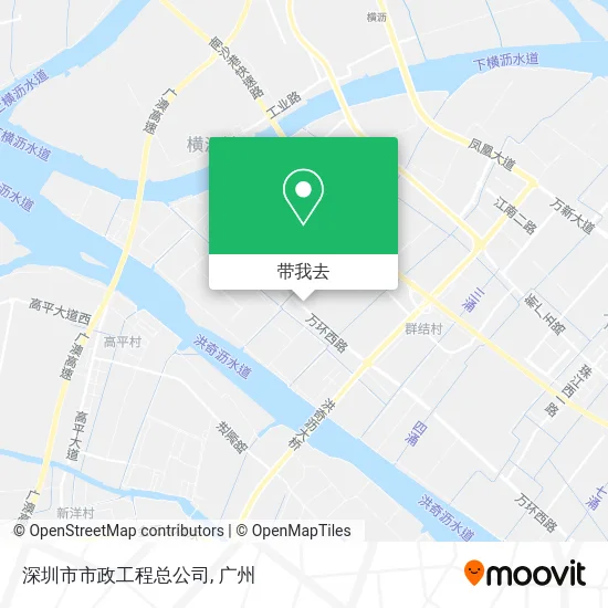深圳市市政工程总公司地图
