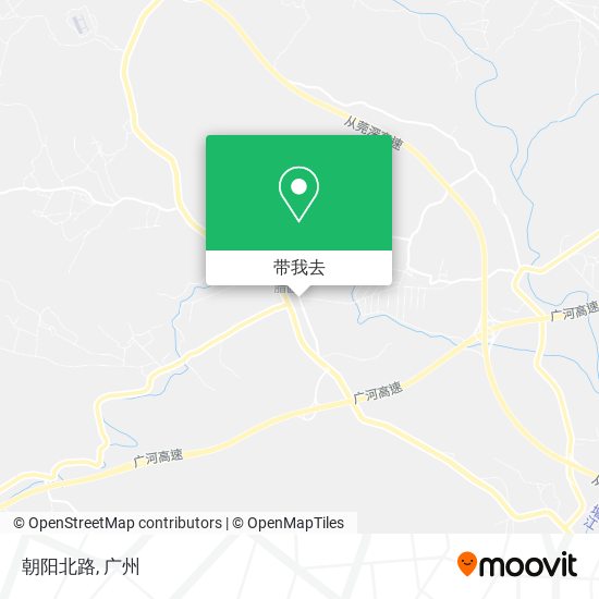 朝阳北路地图