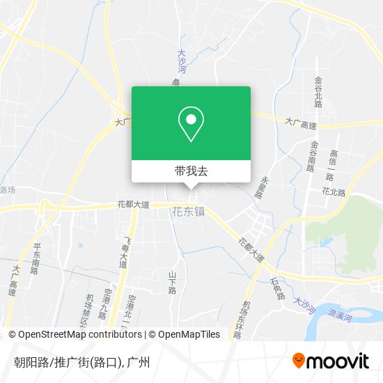 朝阳路/推广街(路口)地图