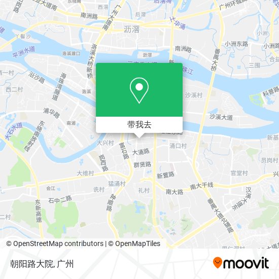 朝阳路大院地图
