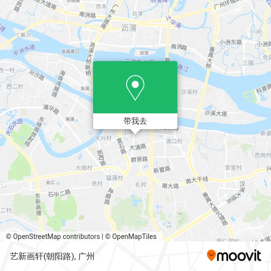 艺新画轩(朝阳路)地图