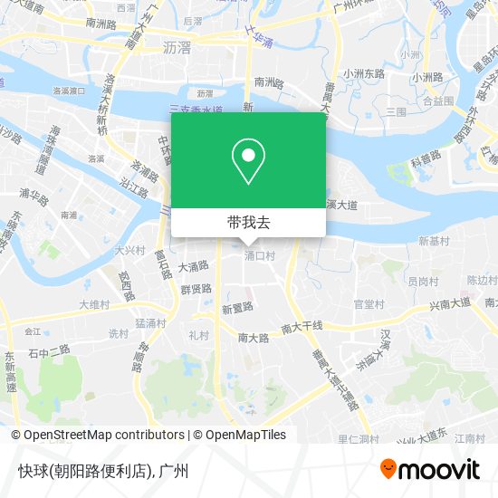 快球(朝阳路便利店)地图