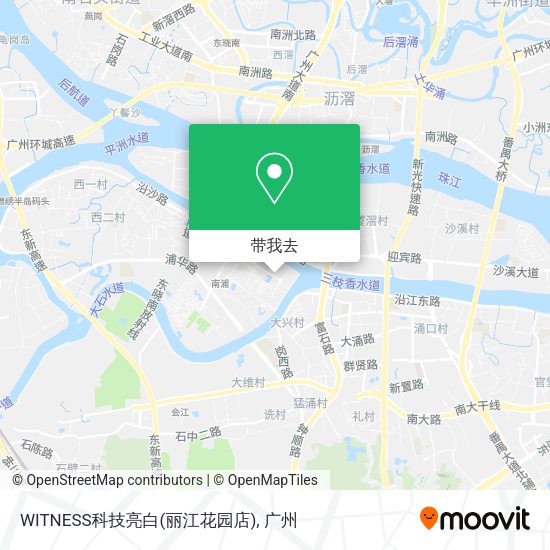 WITNESS科技亮白(丽江花园店)地图