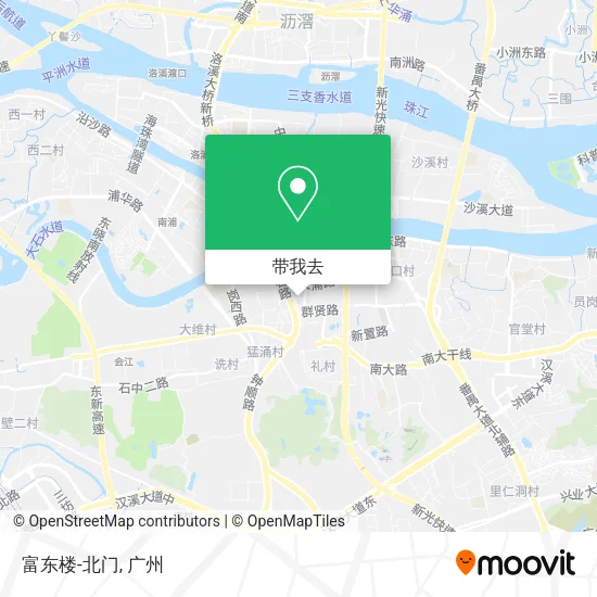 富东楼-北门地图