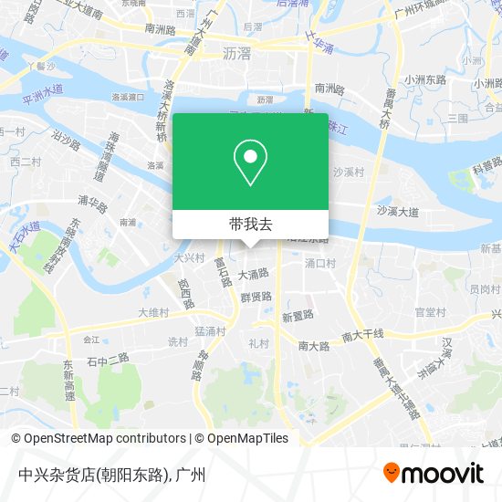 中兴杂货店(朝阳东路)地图