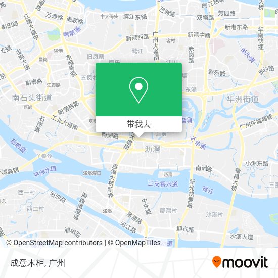 成意木柜地图