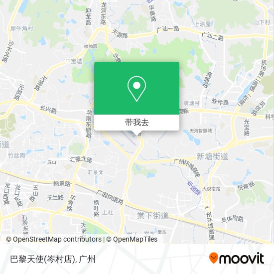 巴黎天使(岑村店)地图