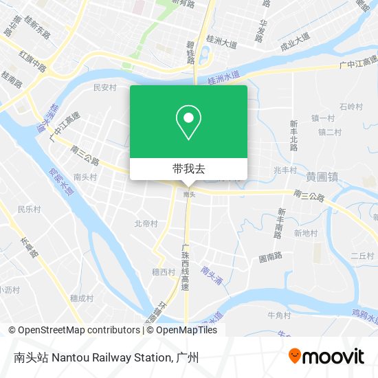 南头站 Nantou Railway Station地图
