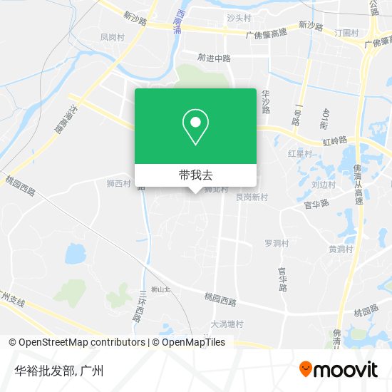 华裕批发部地图