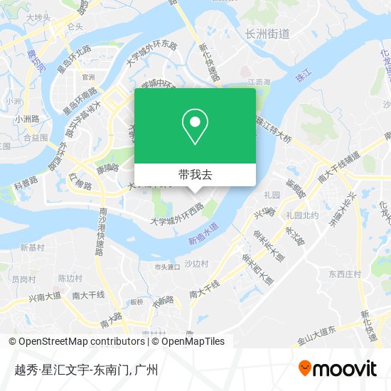 越秀·星汇文宇-东南门地图