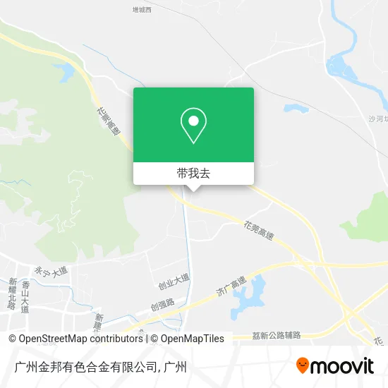 广州金邦有色合金有限公司地图