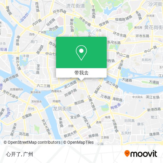 心开了地图
