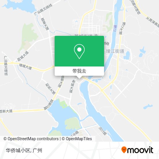 华侨城小区地图