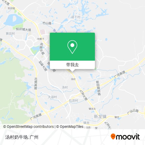 汤村奶牛场地图