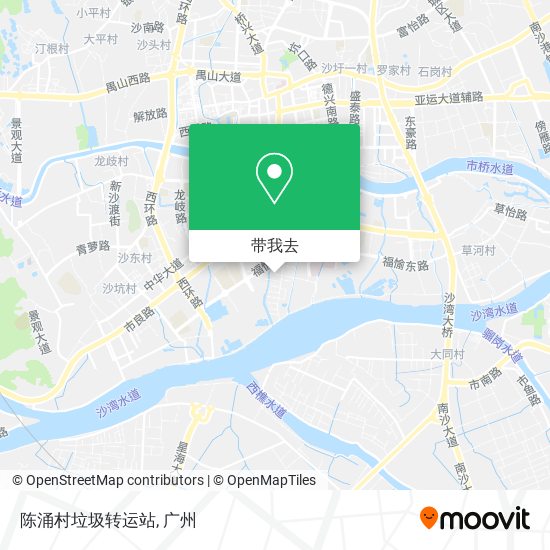 陈涌村垃圾转运站地图