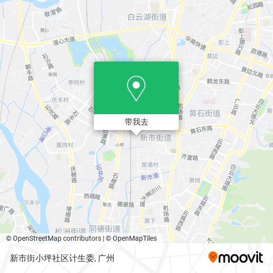 新市街小坪社区计生委地图