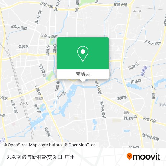 凤凰南路与新村路交叉口地图
