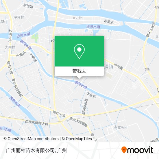 广州丽柏苗木有限公司地图
