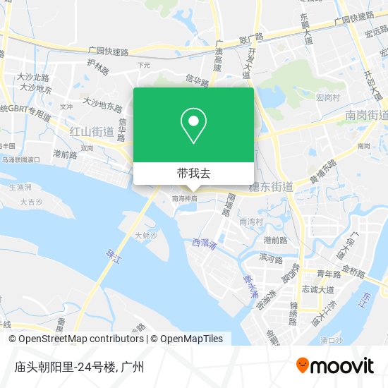 庙头朝阳里-24号楼地图