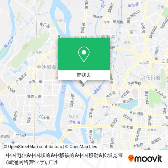 中国电信&中国联通&中移铁通&中国移动&长城宽带(螺涌网络营业厅)地图