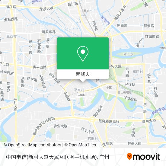 中国电信(新村大道天翼互联网手机卖场)地图