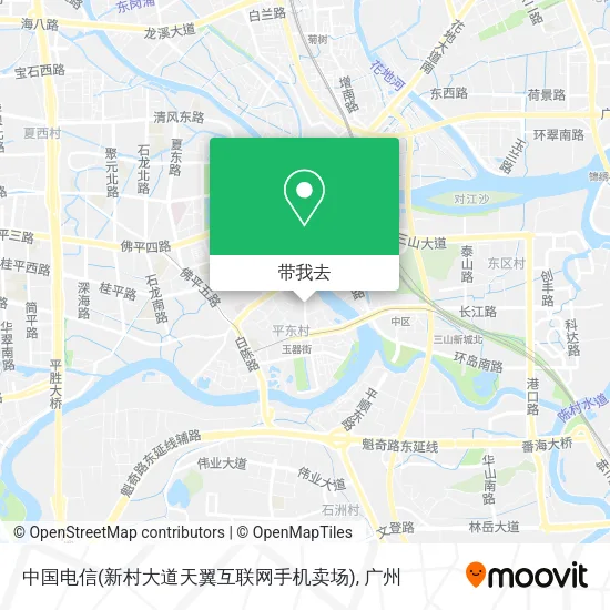 中国电信(新村大道天翼互联网手机卖场)地图