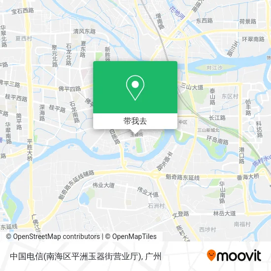 中国电信(南海区平洲玉器街营业厅)地图