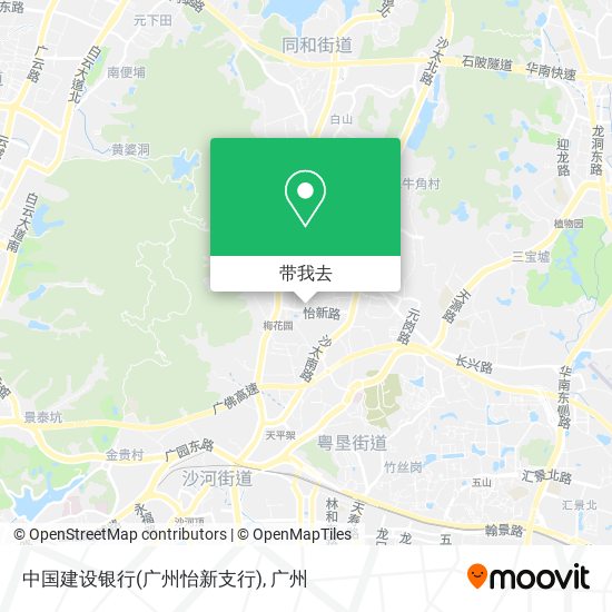 中国建设银行(广州怡新支行)地图