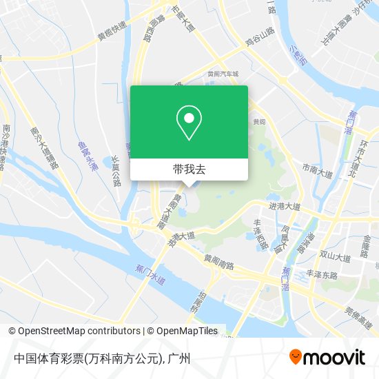 中国体育彩票(万科南方公元)地图