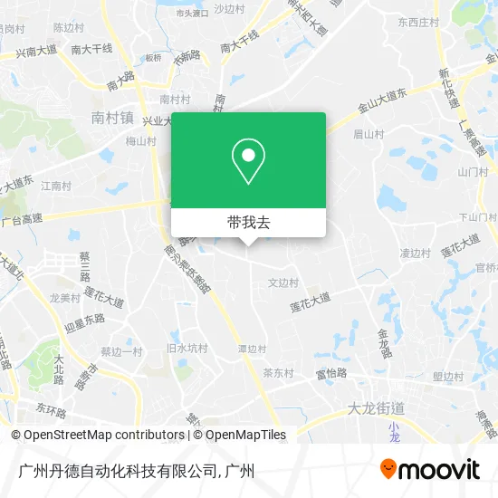 广州丹德自动化科技有限公司地图