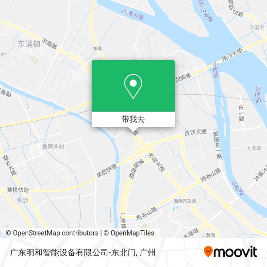 广东明和智能设备有限公司-东北门地图