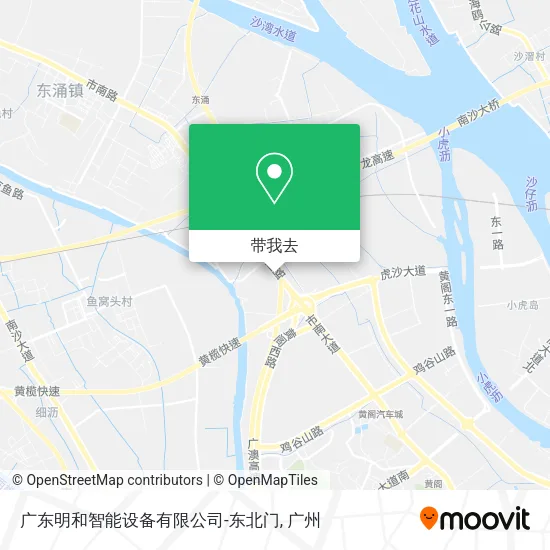 广东明和智能设备有限公司-东北门地图