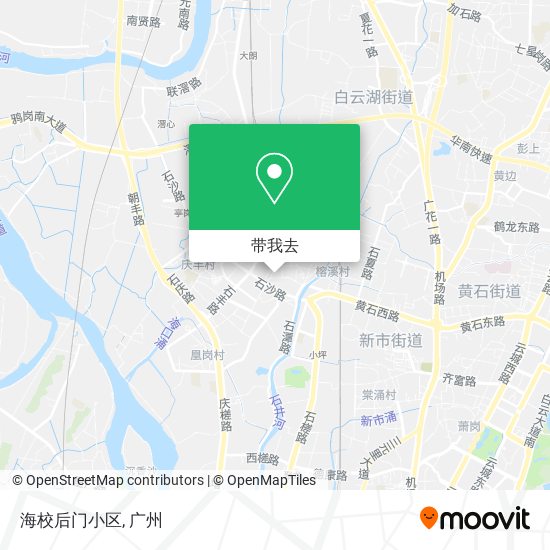 海校后门小区地图