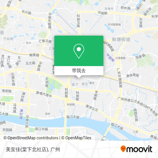 美宜佳(棠下北社店)地图