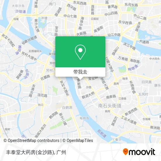 丰泰堂大药房(金沙路)地图