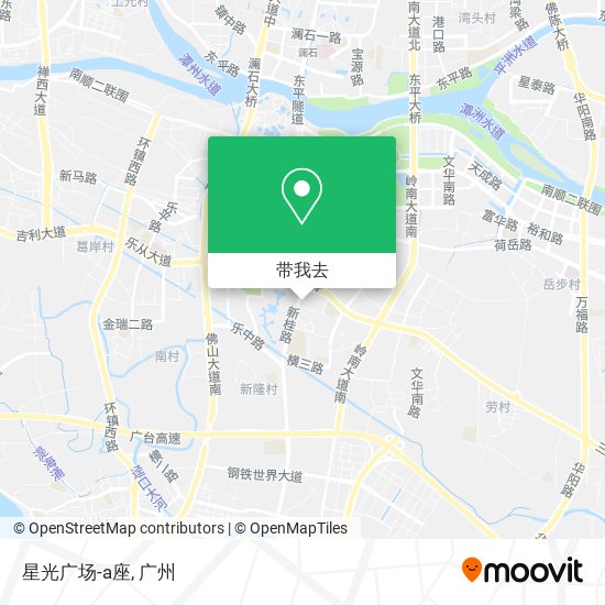 星光广场-a座地图