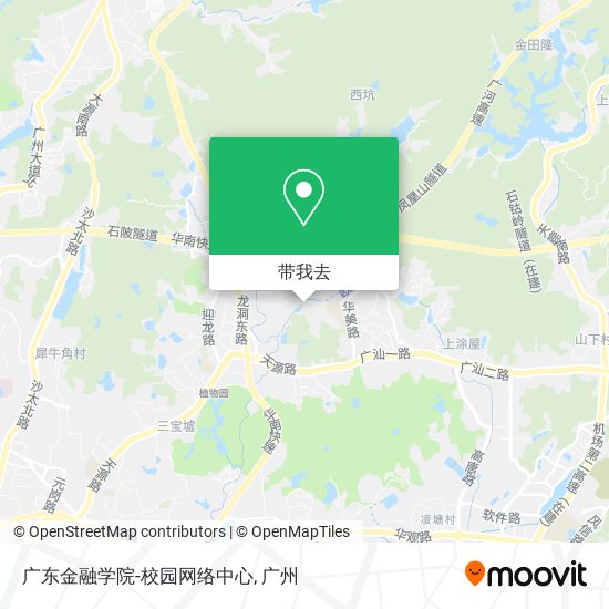 广东金融学院-校园网络中心地图