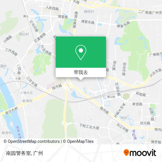 南园警务室地图