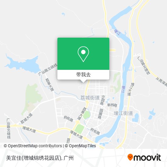 美宜佳(增城锦绣花园店)地图