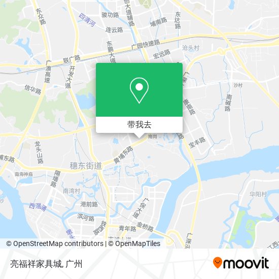 亮福祥家具城地图