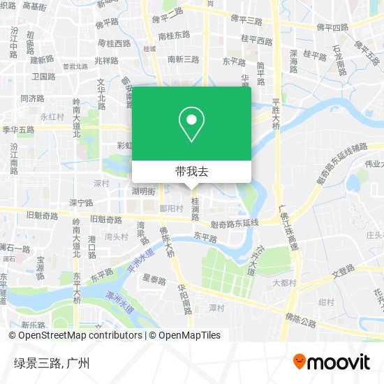 绿景三路地图