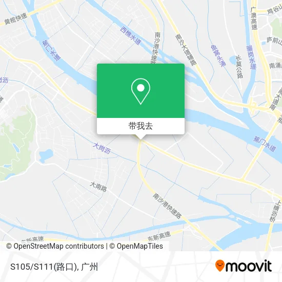 S105/S111(路口)地图
