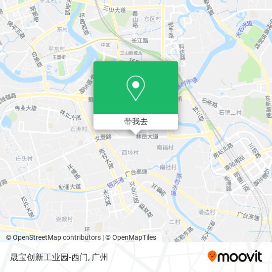 晟宝创新工业园-西门地图