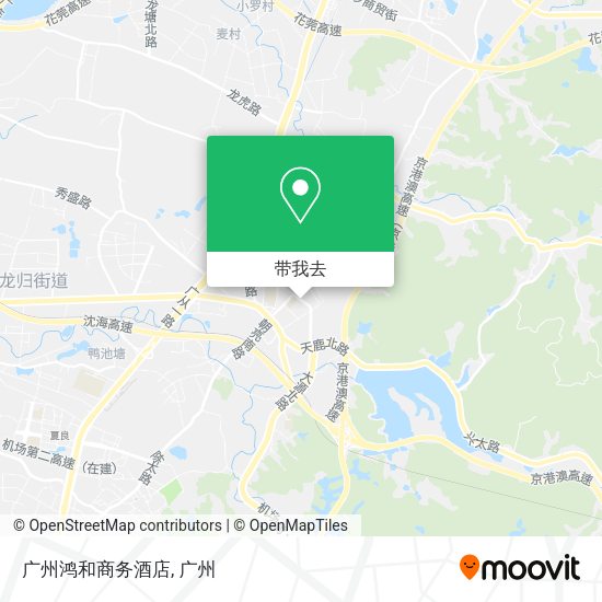 广州鸿和商务酒店地图