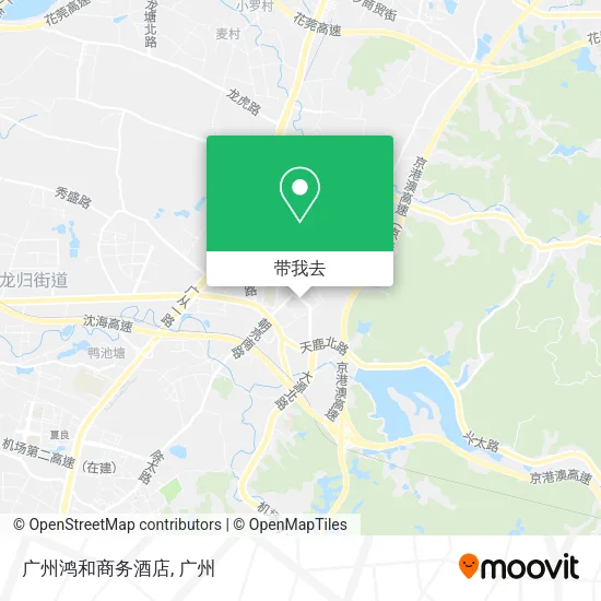 广州鸿和商务酒店地图
