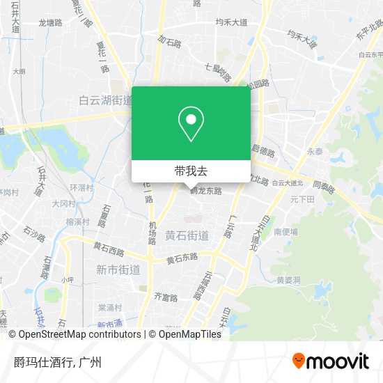 爵玛仕酒行地图