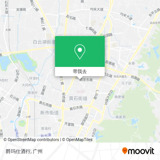 爵玛仕酒行地图
