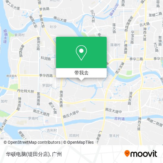 华硕电脑(堤田分店)地图